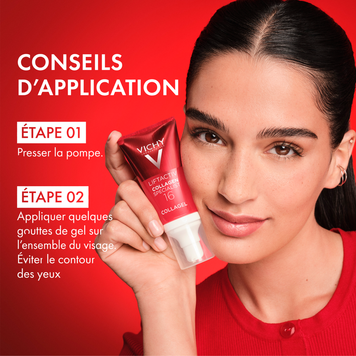 VICHY Liftactiv Collagen Specialist 16 Glow Boosting Gel, Gel Eclat | 50ml
