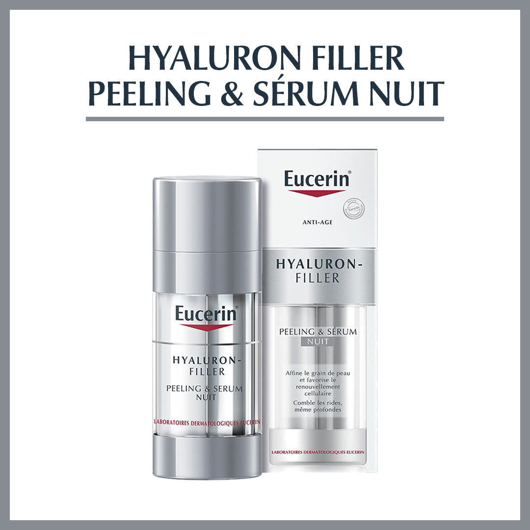 Eucerin - Hyaluron-Filler Peeling et Sérum Nuit - 30 ml
