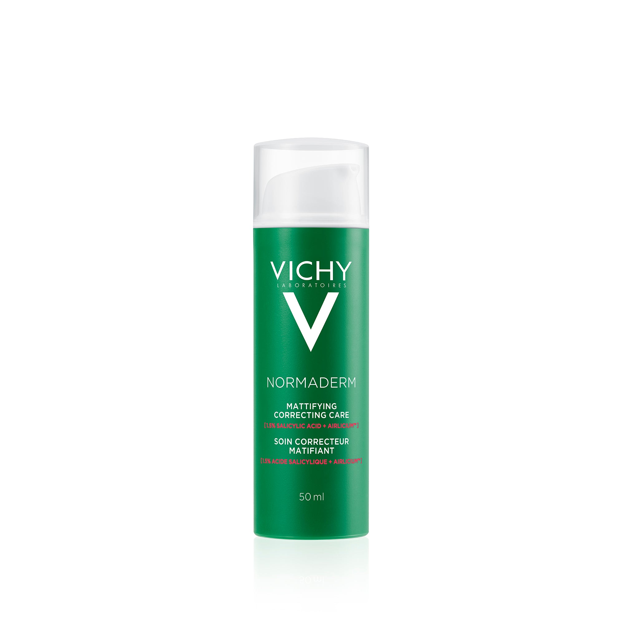 Vichy NORMADERM Soin Correcteur Matifiant | Peaux mixtes à grasses | 50ml