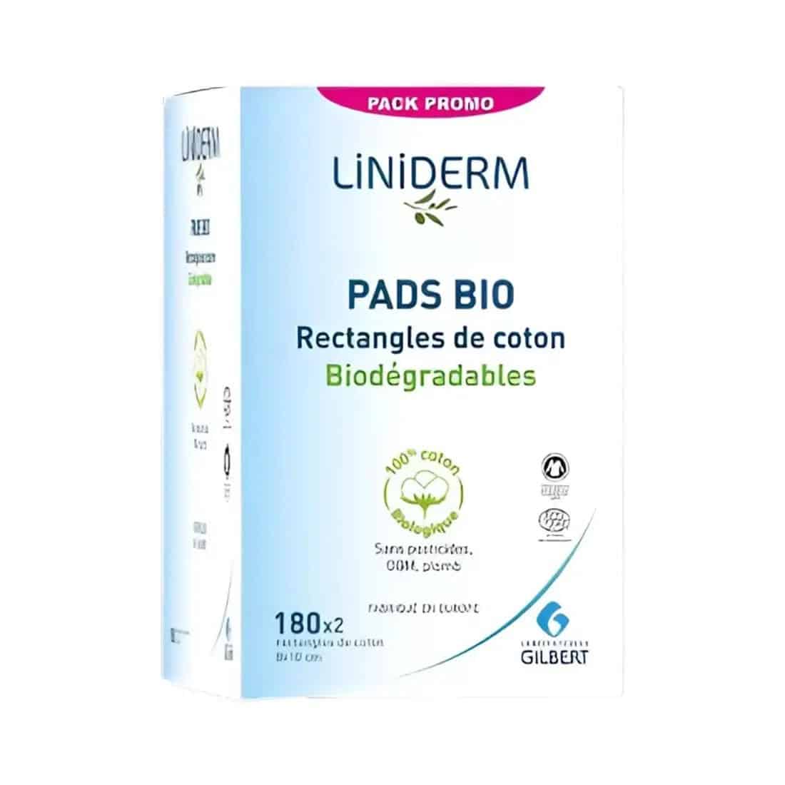 GILBERT PACK PROMO LINIDERM PADS BIO 180