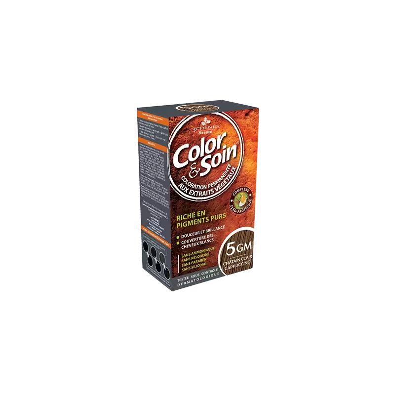 COLOR&SOIN CHATIN CLAIR CAPPUCCINO 5GM