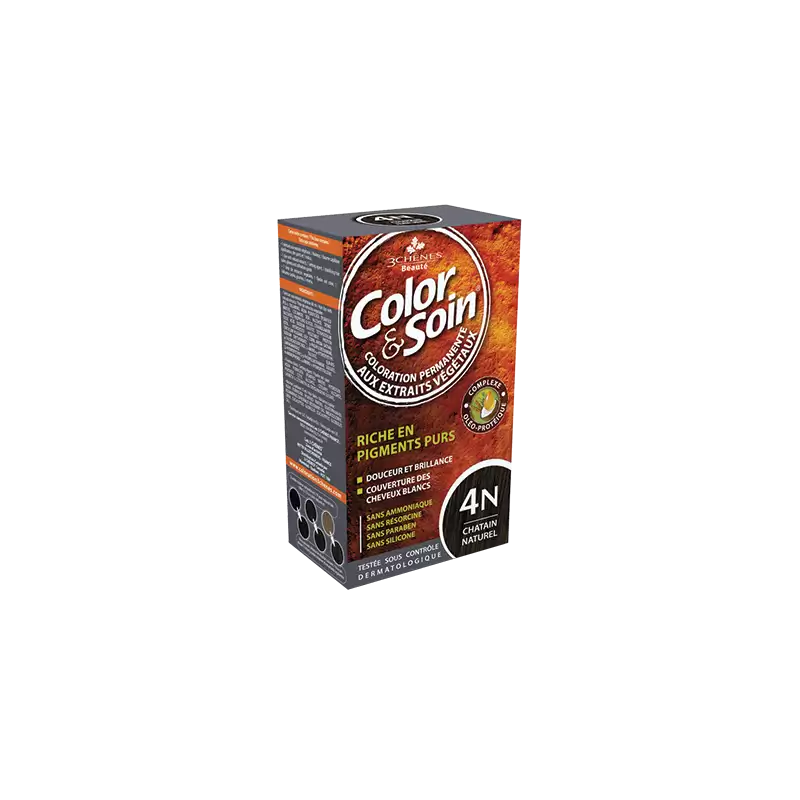 COLOR&SOIN CHATAIN NATUREL 4N