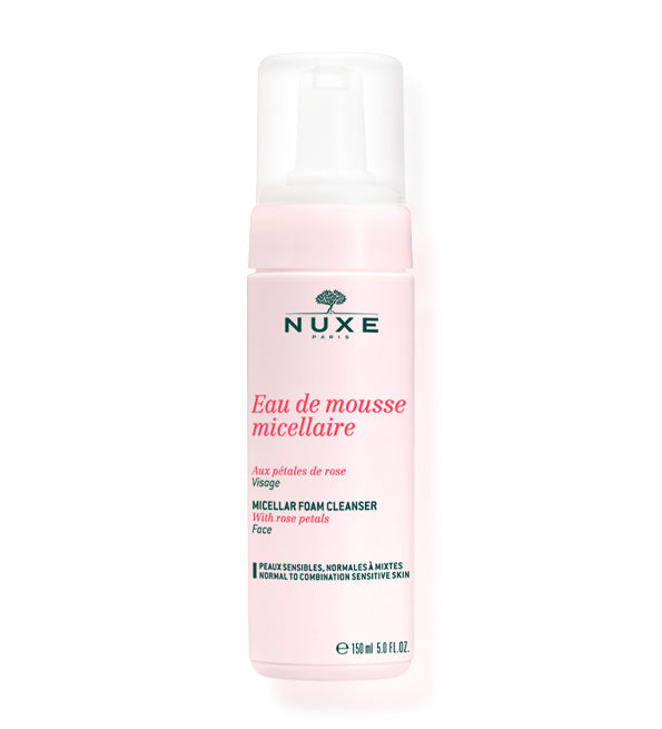 NUXE Démaquillants aux pétales de rose - Eau de Mousse Micellaire 150ml