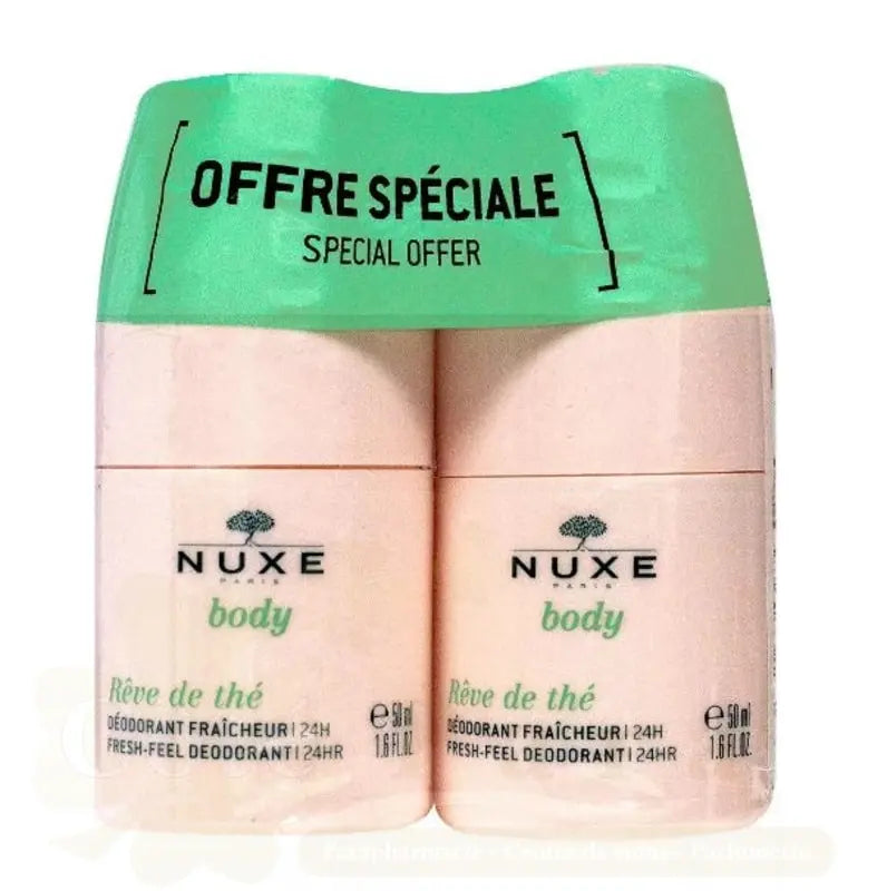 NUXE RDT DEO FRAICHEUR 2*50ML
