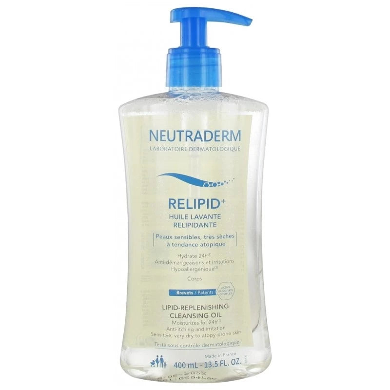 NEUTRADERM HUILE LAVANTE RELIPIDANTE 400ML