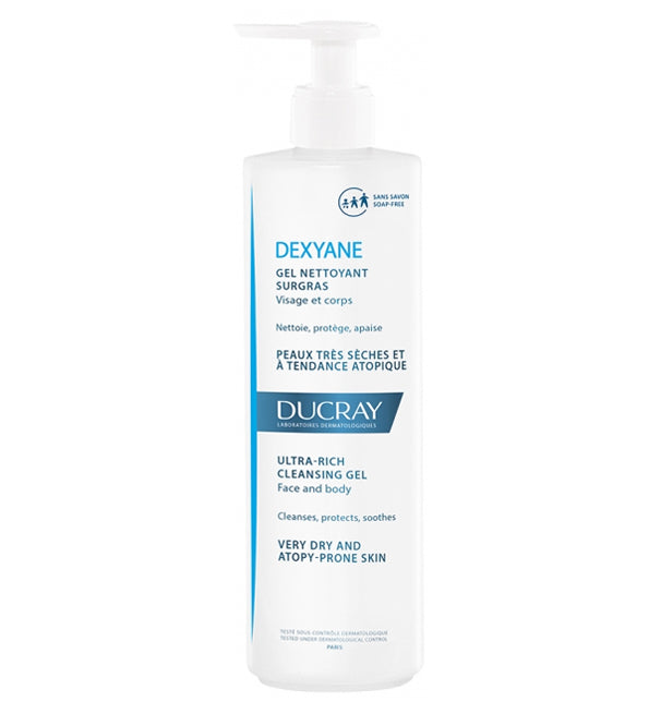 Ducray - Dexyane Gel nettoyant surgras - 400 ml