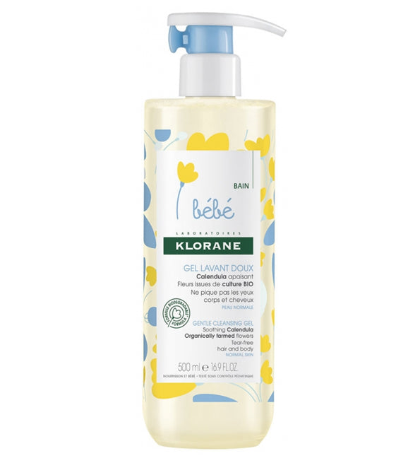 Klorane Bébé Gel Lavant Doux - 500 ml
