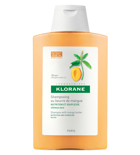 Klorane Shampoing Traitant Nutritif au Beurre de Mangue - 200 ml