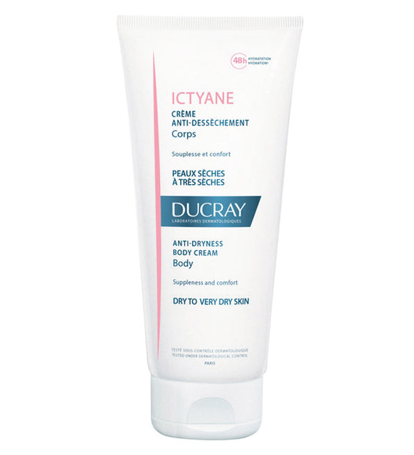 Ducray - Ictyane Crème Anti-Dessèchement Corps - 200 ml