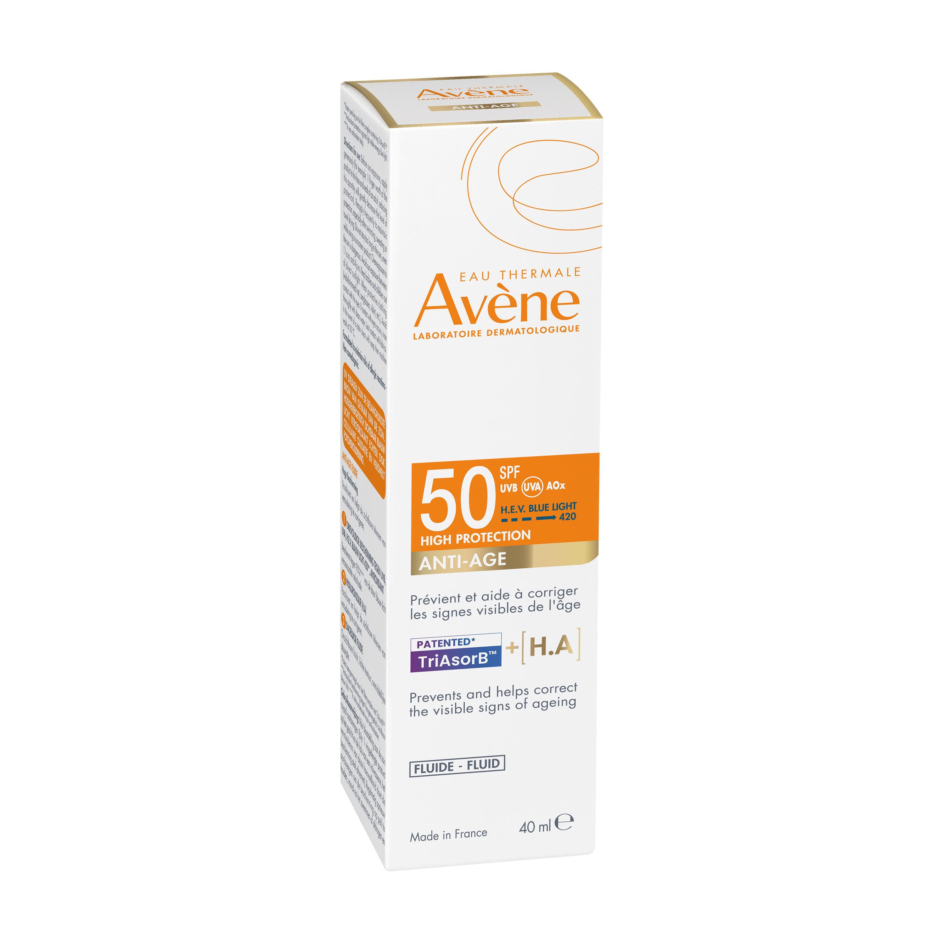 Eau Thermale Avène FLUIDE ANTI-AGE SPF50 40 ml
