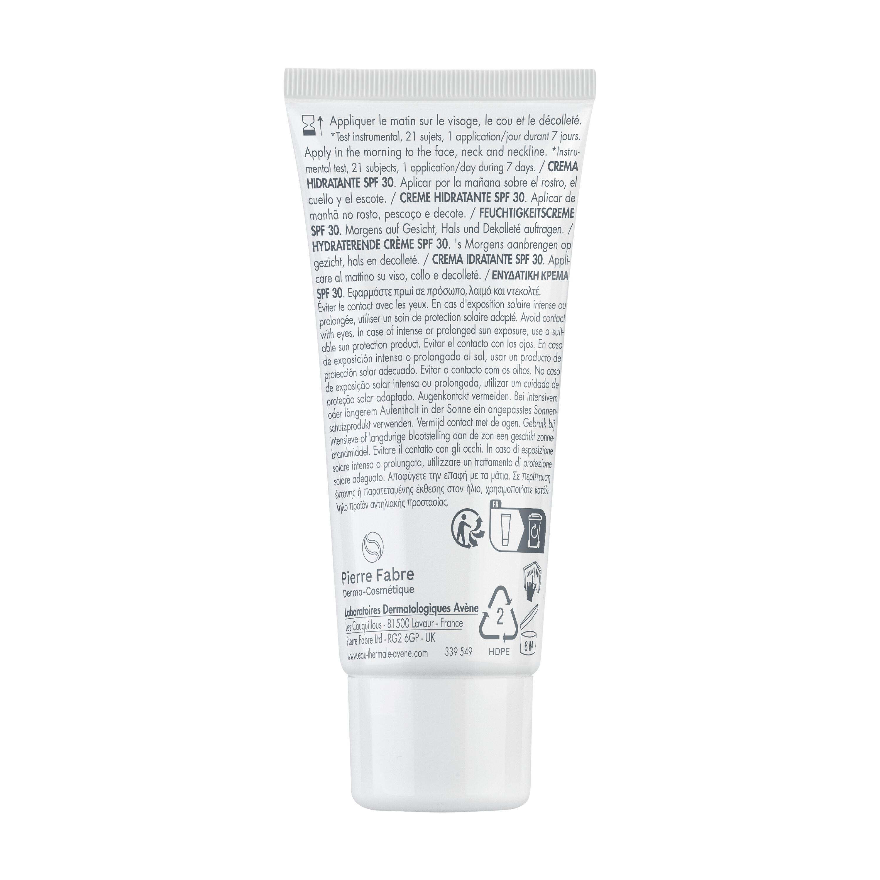 Eau Thermale Avène HYDRANCE SPF 30 Crème hydratante 40 ml