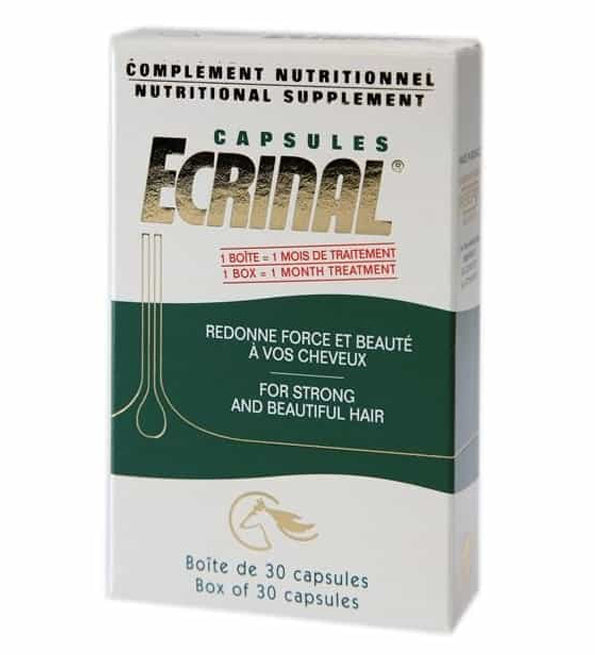 Ecrinal - Capsules cheveux complément alimentaire - 30 capsules