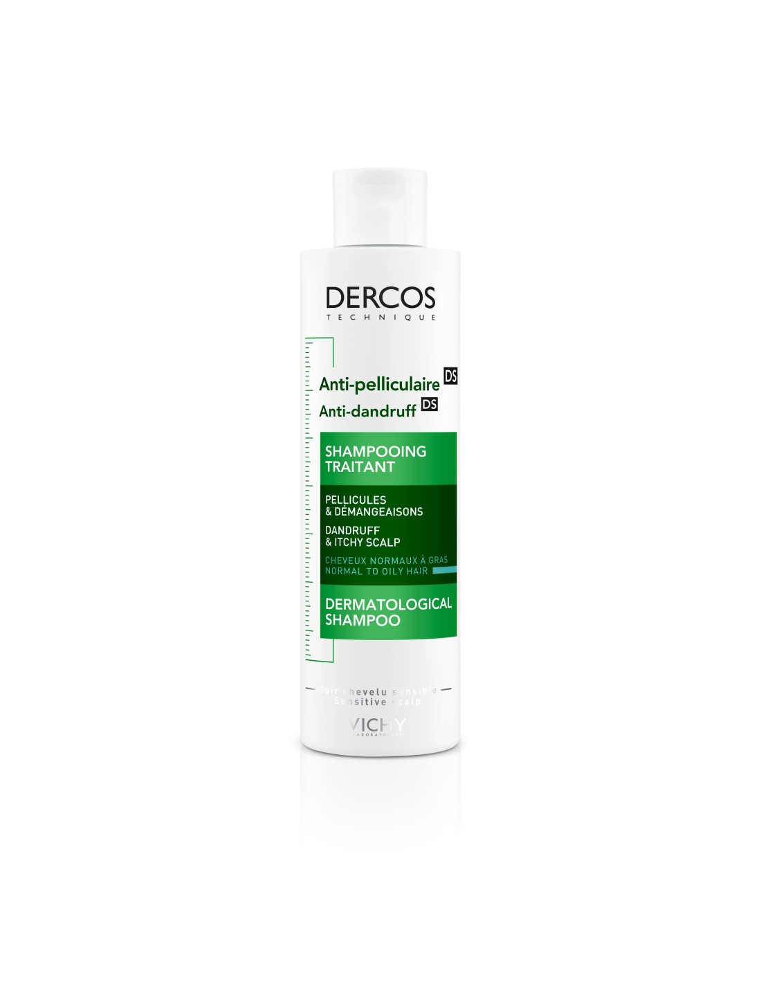 VICHY DERCOS SHP ANTI-PELLICULAIRES DS GRASSES 200ML+50ML OFFERTE