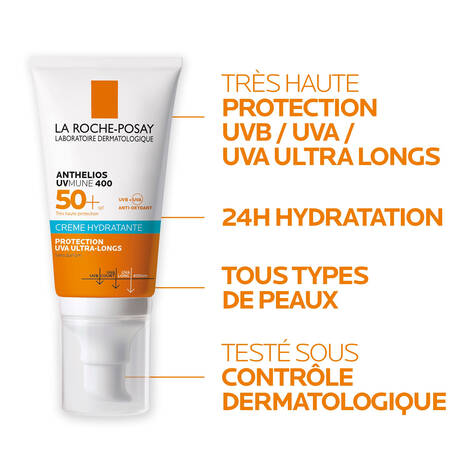 FESTIVAL LA ROCHE POSAY Anthelios Crème Fondante + Hyalu B5 Offert