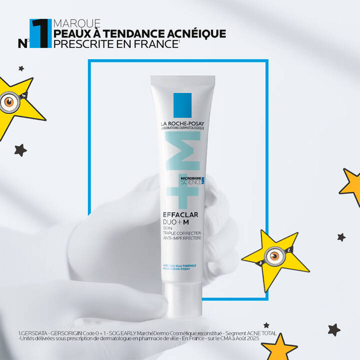 FESTIVAL La Roche-Posay Effaclar Duo+M Soin Triple Correction Anti-Imperfections | 40 ml + effaclar gel moussant 50 ml