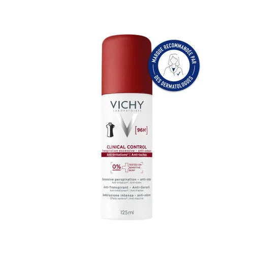 VICHY DEODORANT AEROSOL CLINICAL CONTROL 95H FEMME 125ML