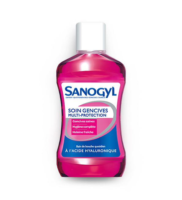 SANOGYL BAIN DE BOUCHE MULTI PROTECTION A L'ACIDE HYALURONIQUE 500ML