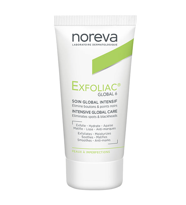 NOREVA EXFOLIAC GLOBAL 6 SOIN GLOBAL INTENSIF 30ml