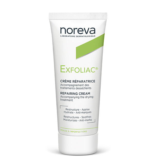 NOREVA EXFOLIAC CRÈME RÉPARATRICE 40 ml