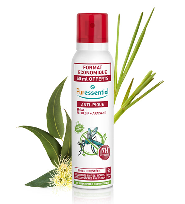 PURESSENTIEL SPRAY ANTI-PIQUE RÉPULSIF 7H APAISANT 200 ML