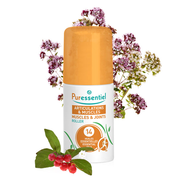 PURESSENTIEL ARTICULATIONS & MUSCLES ROLLER AUX 14 HUILES ESSENTIELLES 75 ML