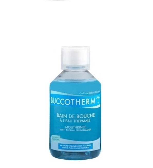 BUCCOTHERM BAIN DE BOUCHE BLEU SS ALCOOL GOUT MENTHE 300ML