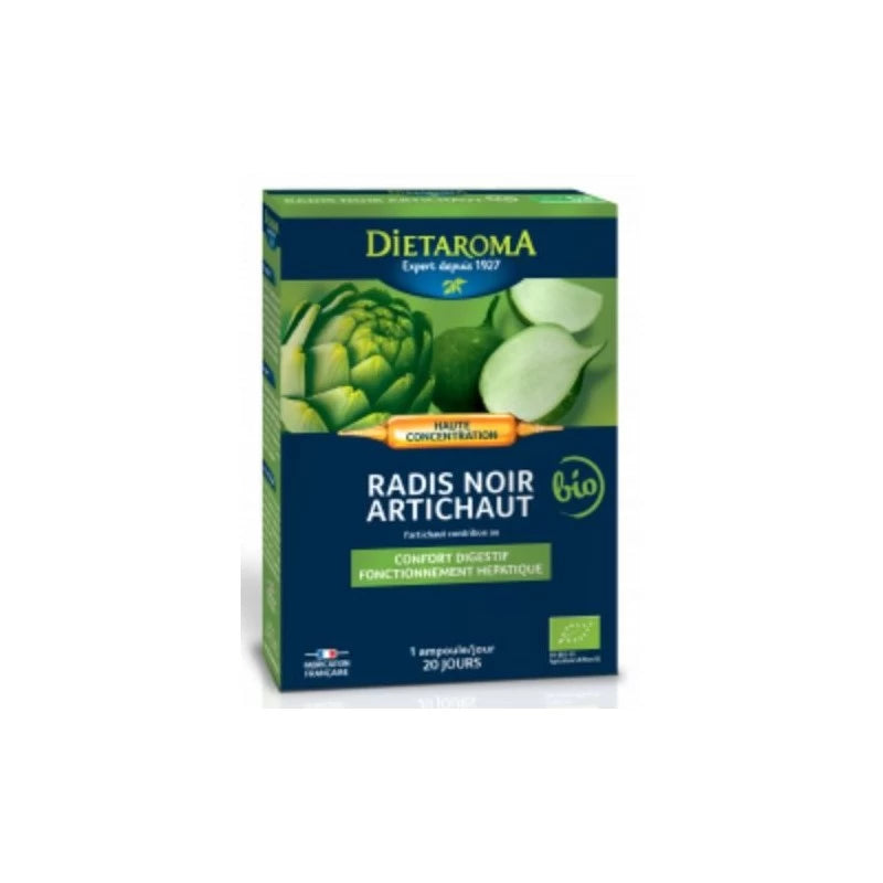 DIETAROMA RADIS NOIR+ARTICHAUT 20 AMP