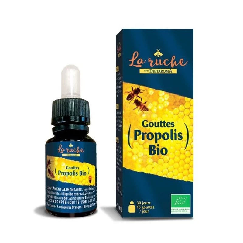 DIETAROMA LA RUCHE GOUTTES PROPOLIS PURE 15ML