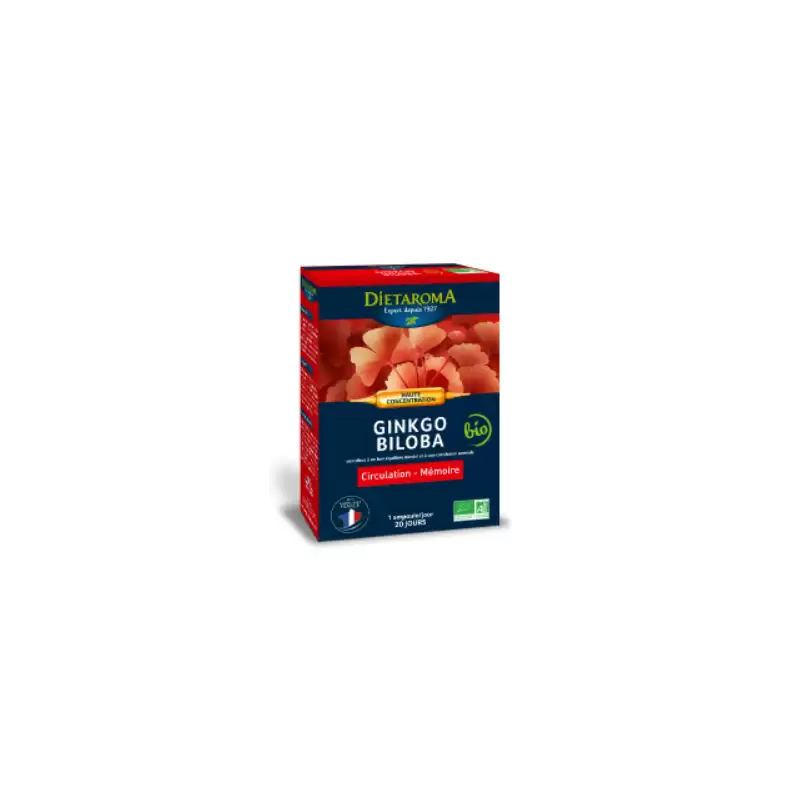 DIETAROMA GINKGO BILOBA 20 AMP