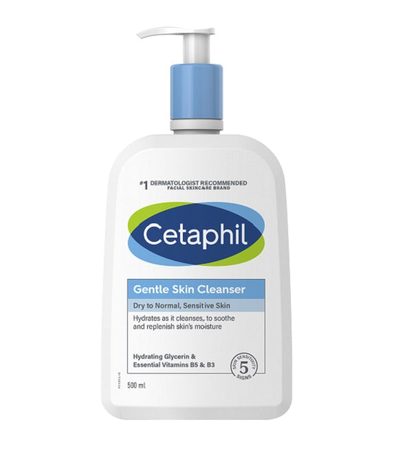 CETAPHIL LOTION NETTOYANTE GENTLE SKIN CLEANSER 500ML POMPE
