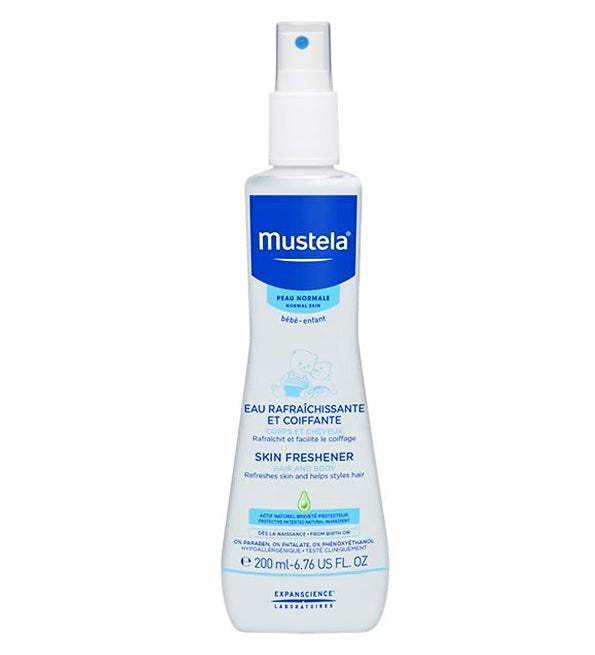Mustela Eau Rafraîchissante et Coiffante pour Bébé - 200 ml