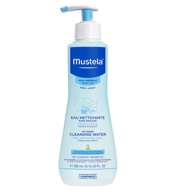 Mustela Eau Nettoyante Sans Rinçage - 300 ml