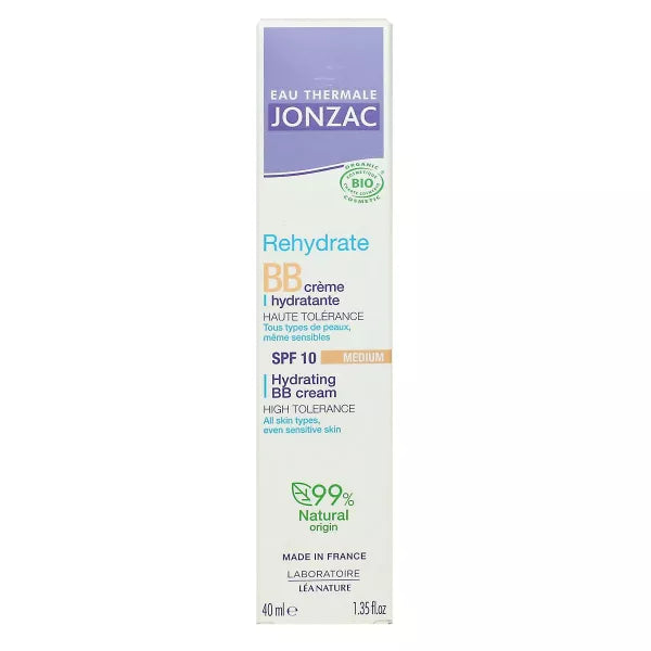 JONZAC BB CREME HYDRATANTE SPF10 TEINTE MEDIUM 40ML
