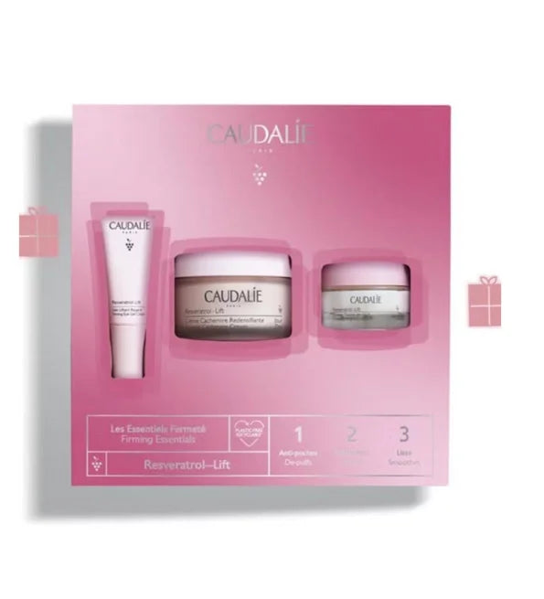 CAUDALIE COFFRET RESVERATROL JOURS CREME CASHMIRE+CREME NUIT15ML+CONTEUR YEUX 5ML