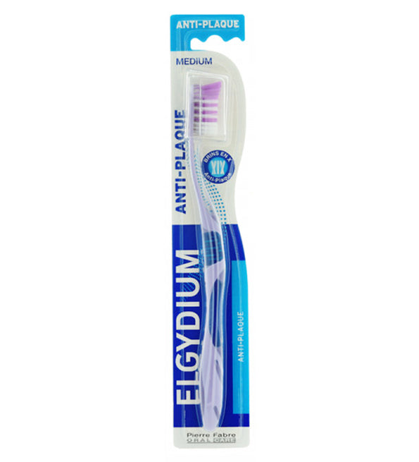 Elgydium - Brosse à dents Anti-Plaque Medium