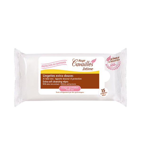 ROGÉ CAVAILLÈS LINGETTE EXTRA DOUCES INTIME 15U