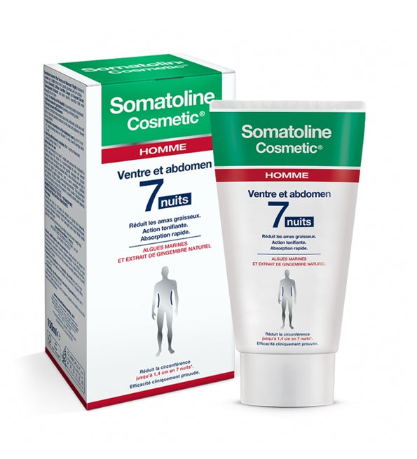SOMATOLINE HOMME TRAITEMENT VENTRE ET ABDOMEN INTESIF 10 NUITS 150ML
