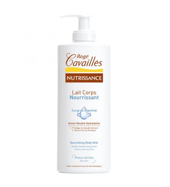 ROGÉ CAVAILLÈS NUTRISSANCE LAIT CORPS HYDRATANT PEAUX SÈCHES 400 ML