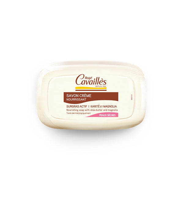 ROGÉ CAVAILLÈS SAVON CRÈME NOURRISSANT - KARITÉ ET MAGNOLIA 115G