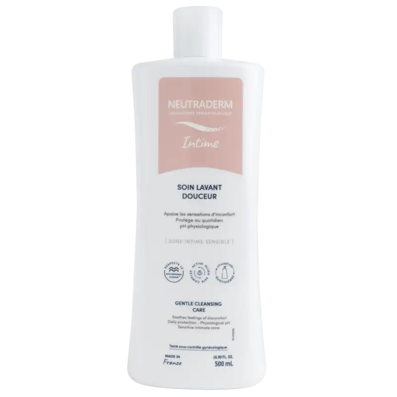 NEUTRADERM SOIN LAVANT DOUCEUR ZONE INTIME SENSIBLE 500ML