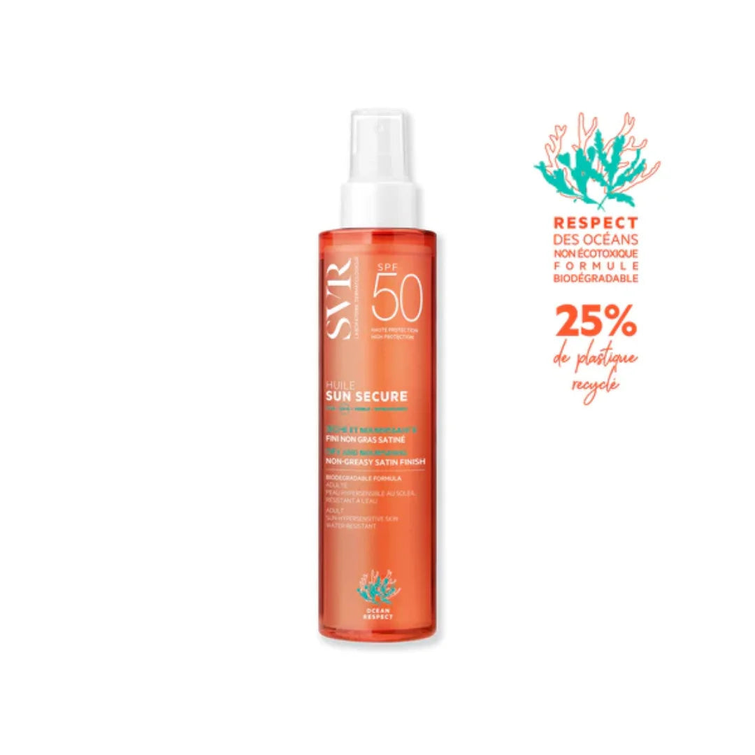 Svr Ecran Sun Secure Huile Seche Spf50+ 200ml