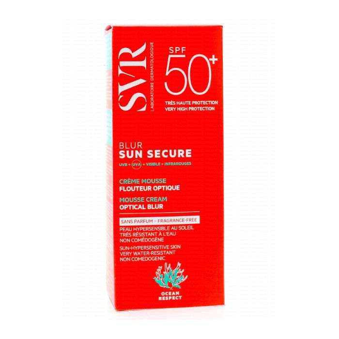 SVR SUN SECURE BLUR CREME MOUSSE (SANS PARFUN) SPF50+50ML