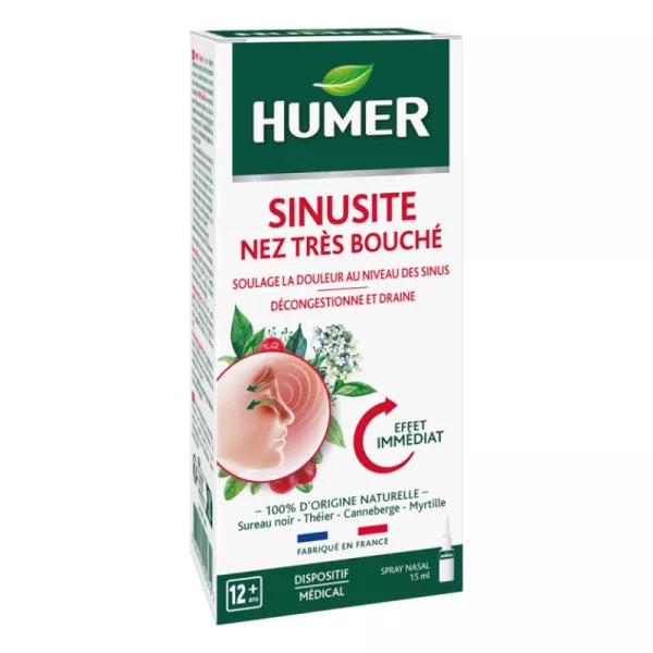 HUMER SINUSITE SPRAY NASAL 15ML
