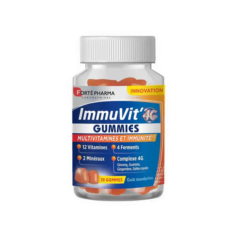 FORTE PHARMA IMMUVIT' MULTIVITAMINES ET IMMUNITE B30 GOMMES