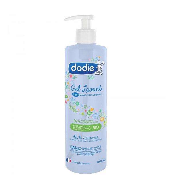 DODIE GEL LAVANT 3 EN 1 FL POMPE 500ML