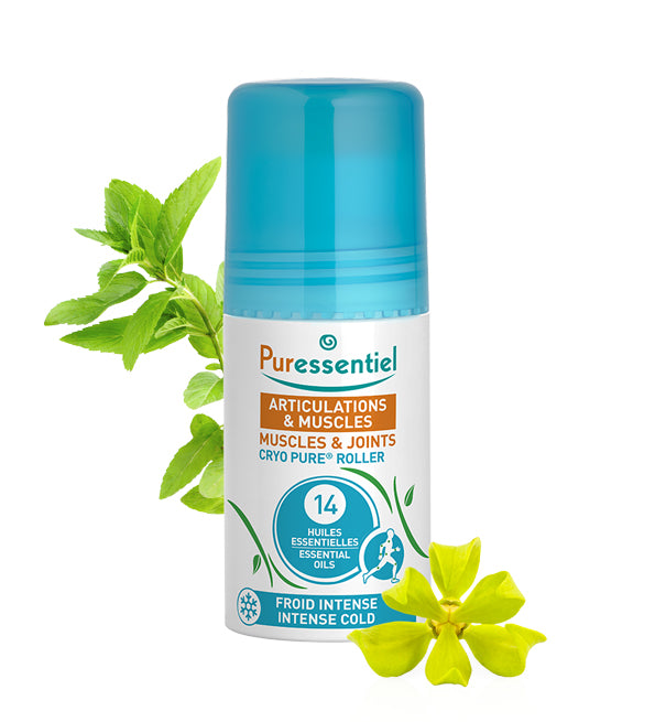 PURESSENTIEL ARTICULATIONS & MUSCLES CRYO PURE ROLLER AUX 14 HUILES ESSENTIELLES 75 ML