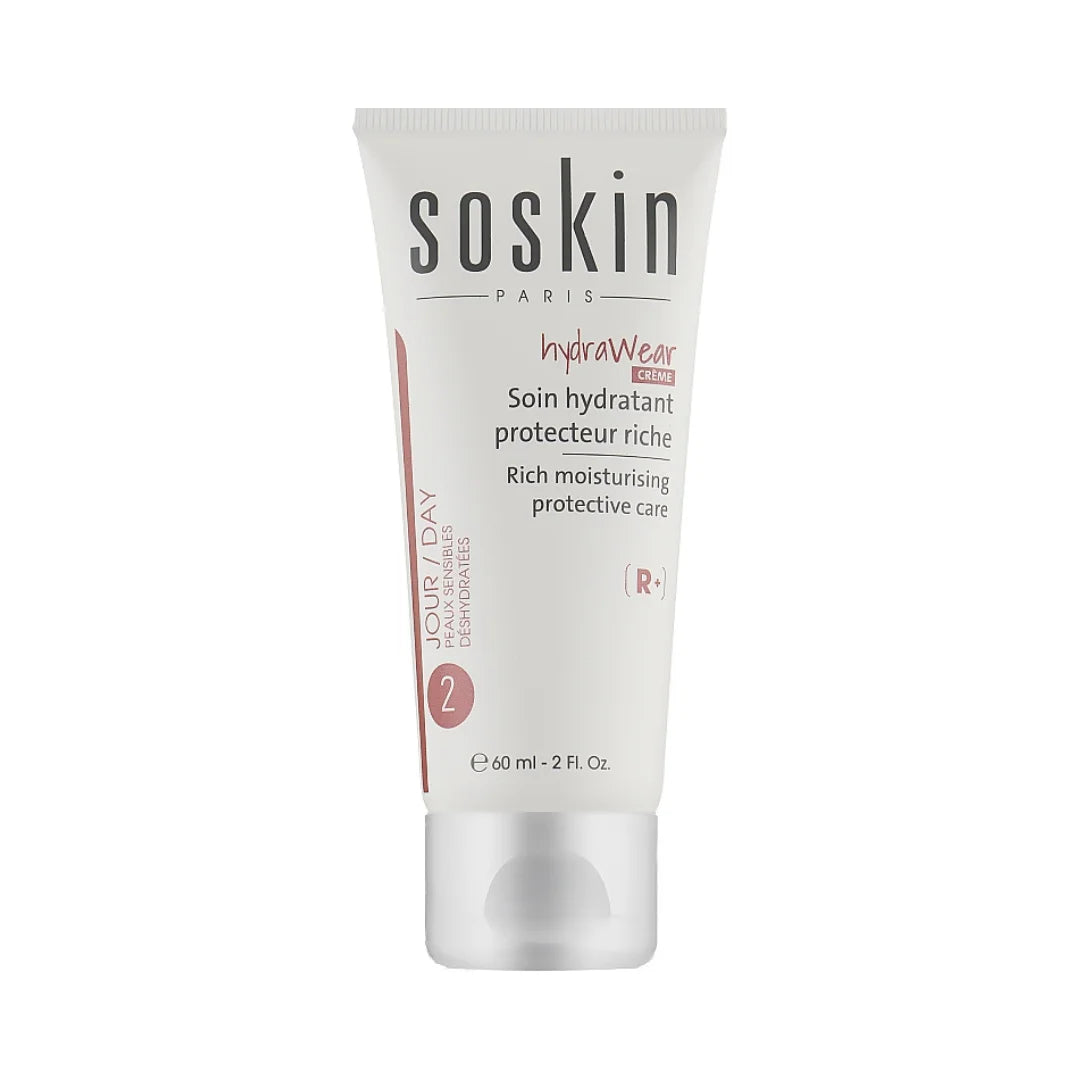 SOSKIN HYDRAWEAR SOIN HYDRATANT PROTECTEUR RICHE 60ML