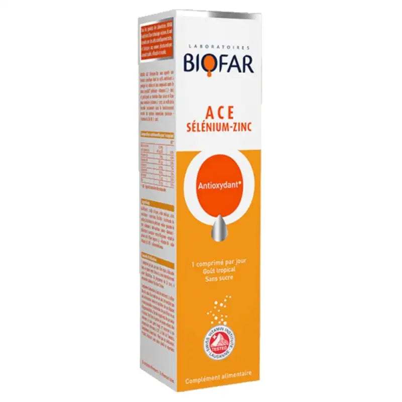 BIOFAR ACE SELENIUM ZINC BOITE 20 CP