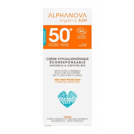 ALPHANOVA CREME SOLAIRE HYPO INVISIBLE SPF50+50ML