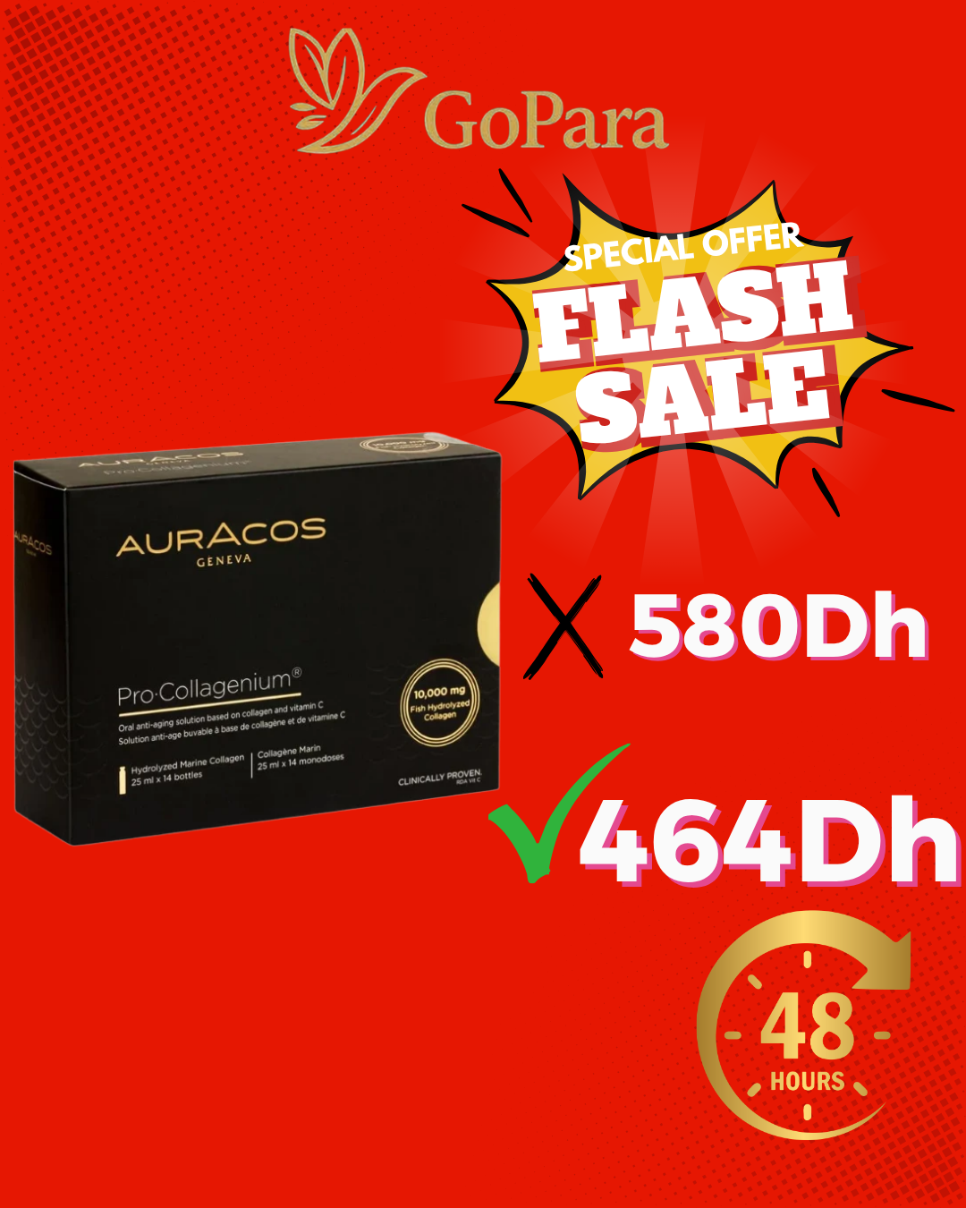 AurAcos Geneva Pro Collagenium 25ml*14 Monodoses